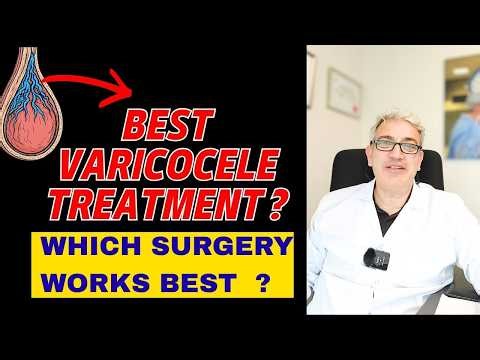 Best Treatment for Varicocele? Microsurgery vs Embolization vs Laparoscopy Explained #varicocele