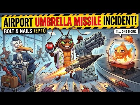 Bolt & Nails The Umbrella Stand Airport Umbrella Missile Incident (Ep 11)
