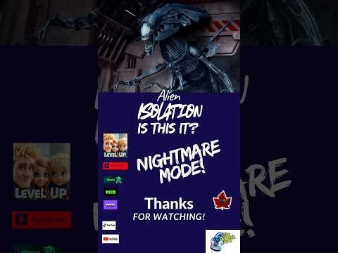 Alien Isolation Nighmare Mode! Final ending?