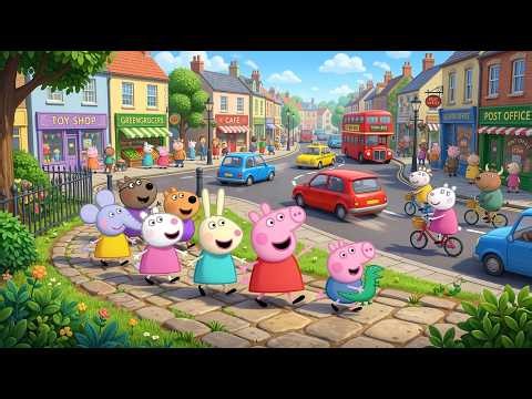 Peppa Pig Traffic Police 🚦 Kids Safety Song