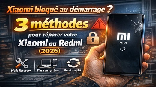 Redmi/Xiaomi bloqué au démarrage ? 3 méthodes pour réparer Xiaomi, POCO et Redmi Note 10 (2026)