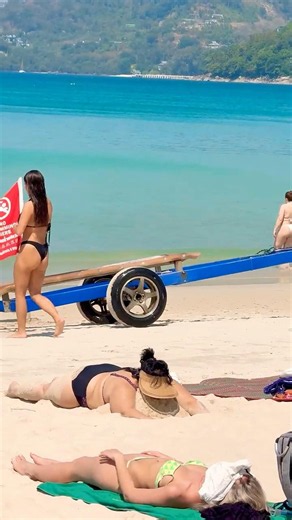 🇹🇭Best Beach in The World Phuket Beach Summer Holiday 32💦 #phuketbeach