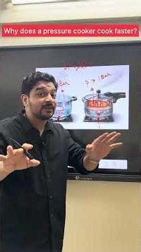 Why Pressure Cooker Cooks Faster 🤯 | Real Physics Explained