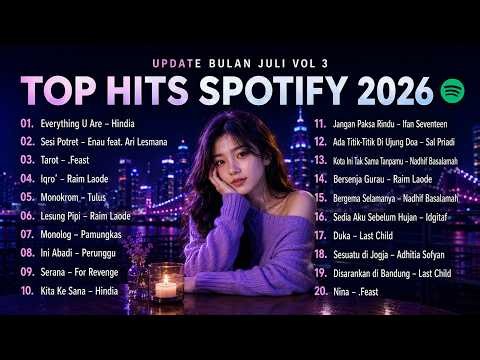 TOP SPOTIFY INDONESIA 2026 VOL.3 🔥Lagu Viral TikTok Terbaru | Playlist Lagu Pop Indonesia Terpopuler