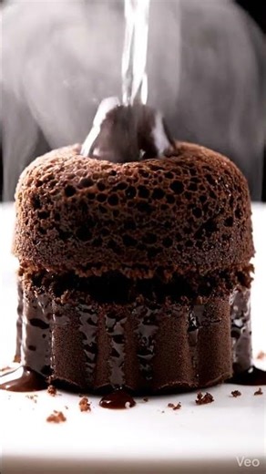 This Cake EXPLODES With Chocolate! 🤯🍫 #Chocolate #FoodTransformation #ViralFood #FoodShorts