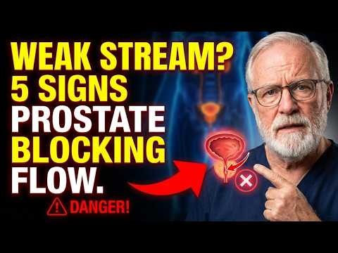 Weak Urine Stream After 60? 5 Signs Your Prostate Is Blocking Flow