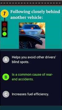 New 10 Hard Questions for DMV Permit Test 2026 | Written Drivers License Test for DMV 2026