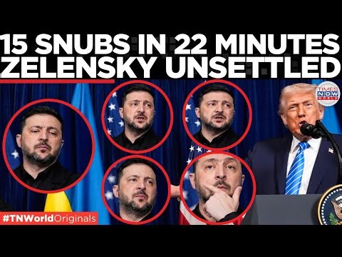 ZELENSKY UNSETTLED: Trump Puts On A Show At Presser With Zelensky With Praises & Snubs!
