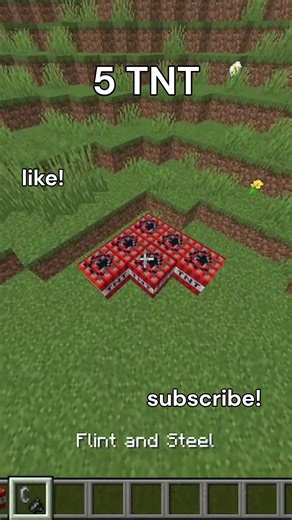 5 TNT Explosion in Minecraft 💥