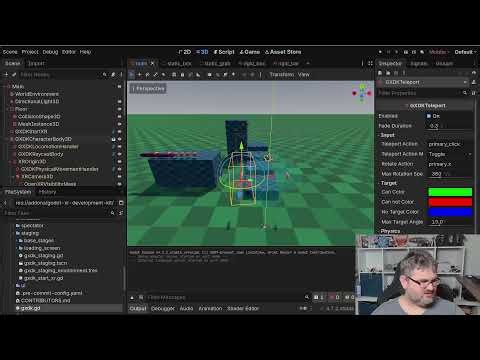 Dev stream 87 - Getting started with Godot XR Development Kit (was XR Tools v2)