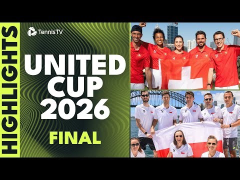 Switzerland vs Poland For United Cup Glory 🌍🏆 | United Cup 2026 Final Highlights