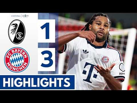 SC Freiburg vs FC Bayern Munich 1-3 HIGHLIGHTS • Micahel Olise GOAL! • Bundesliga 2026