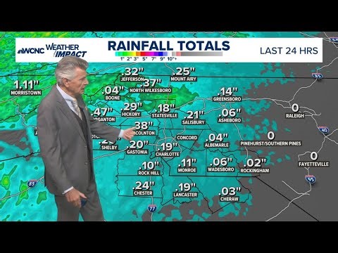 Grey skies and breezy Tuesday, but get ready for rain and storms Wednesday morning