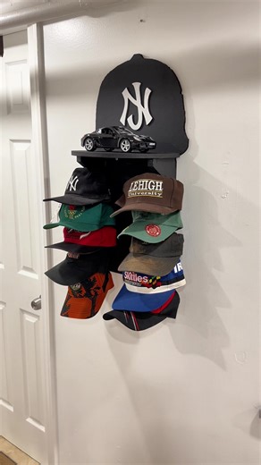 DIY Custom Hat Rack Tutorial for Handmade Bow Holders