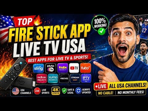 The Best Firestick Apps for Live TV (USA, UK & International)