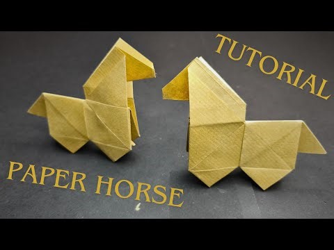 Origami Horse Tutorial | Animal Symbol 2026