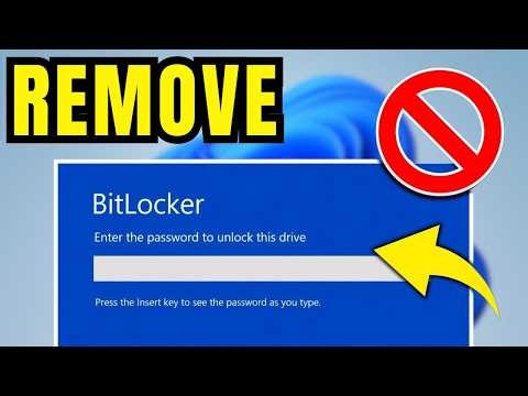 How To Remove BitLocker In Dell Laptop (Windows 11)
