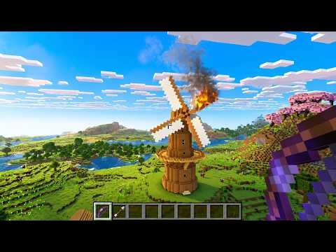 Too Realistic Fire in Minecraft