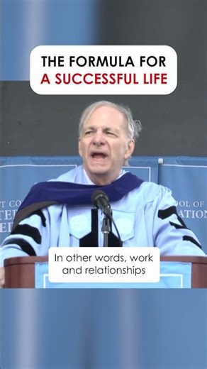 The Formula For A Successful Life