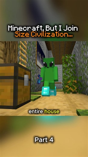 Minecraft But I Join Size Civilization — Part 4