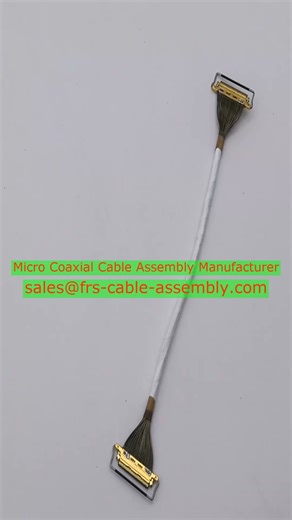 coaxial connector symbol 20738-050E 30 pin to micro usb cable for robotics AS9100 Power Isolation Wi