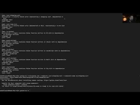 Golem Experience: Building a Serverless Application