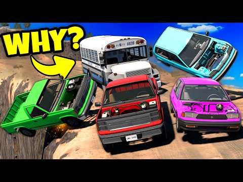 One Voice Chat + INSANE ROAD Racing = TOTAL CHAOS! (BeamNG Drive)