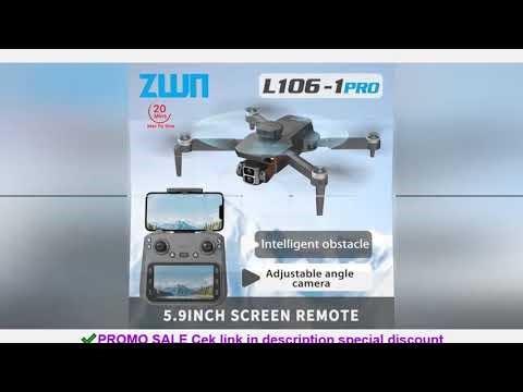 L106-1PRO GPS Professional Drone With 4K HD Camera Screen Remote 5G WIFI 3KM EIS Obstacle Avoidance