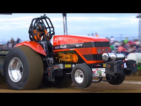 TRACTOR PULLING 2025 - Super Farm Tractor pulling action from the Scheid Diesel Extravaganza!