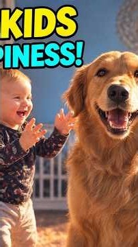 Try Not to Smile! Dogs & Kids Break the Happiness Meter 😂🐶