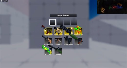 Facing a suspected hacker in a Roblox rivals one on one match
