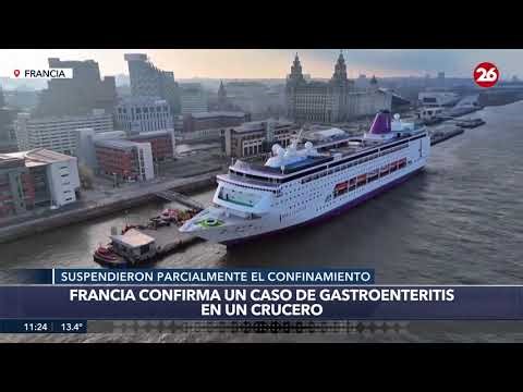 🇫🇷 FRANCIA | Descartan hantavirus en crucero de Burdeos: fue un brote de gastroenteritis