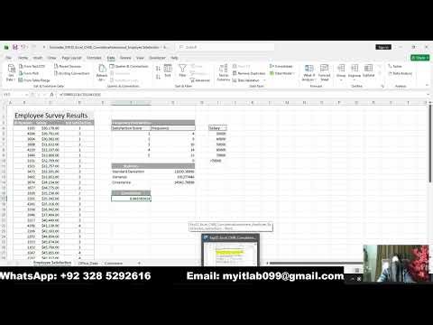 Exp22_Excel_Ch08_CapAssessment_Employee_Satisfaction | Excel Chapter 8 Employee Satisfaction