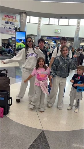 almost missed our flight to do the dance 😭