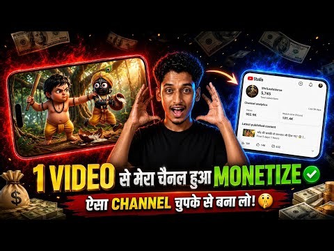 🔥 1 AI Video से YouTube Channel Monetize? 😱 | AI Video Kaise Banaye 2026 | Full Tutorial #tech
