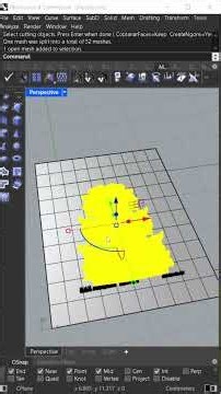Rhino 8 Carving Vase Technique From Scratch 3D Short #Rhino3D #CNCRouter #3DPrinting #rhinotutorial