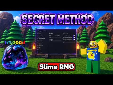 BEST SCRIPT FOR SLIME RNG AUTO FARM AUTO UPGRADE AUTO ROLL YOU NEED THAT