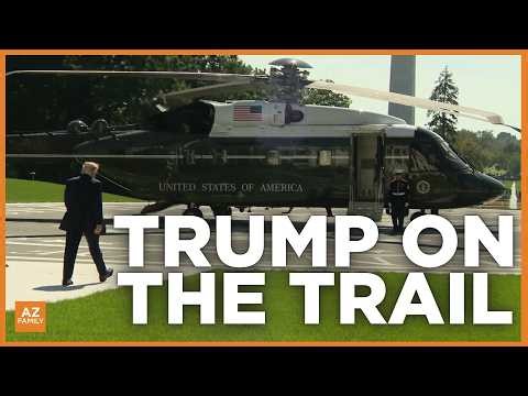Trump hits campaign trail as midterm fight intensifies