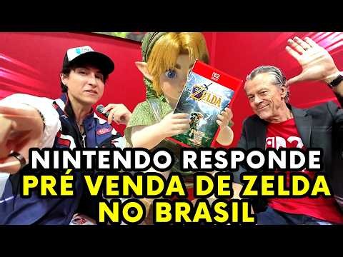 Nintendo fala de pre venda de Zelda e Direct no Brasil 🇧🇷 l Entrevista Bill Van Zyll BGS 2026