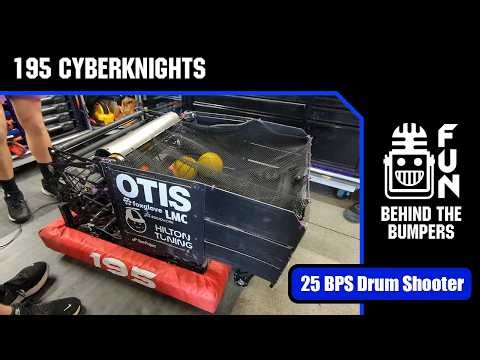 195 CyberKnights | Behind the Bumpers | FRC REBUILT Robot