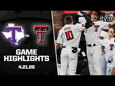 Tarleton State vs. Texas Tech Highlights (4.21.26) | 2026 Big 12 Baseball