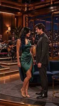 ..then he asked me to do my HOT Dance Scene with him😏 Late Night TV Show 💃 Latin Dance LIVE | Soleya