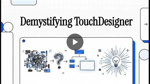 Mastering TouchDesigner: A Foundations Guide for Creative Programming TouchDesigner can feel overwhelming at first — nodes, operators, data flows — but once you understand the fundamentals, it… | Winfred Nak