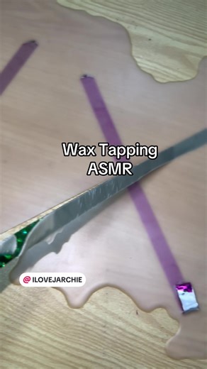 Wax Tapping ASMR: Relaxing Sounds for Decompression