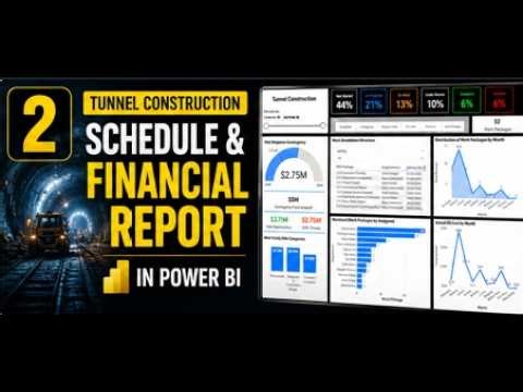 Power BI Dashboard Tutorial for Project Scheduling & Cost Tracking | Construction Project Controls 2