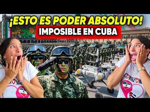 Cuba🇨🇺 is light years ahead of this😨! Cuban women paralyzed😱 by the Mexican military parade🇲🇽! Im...