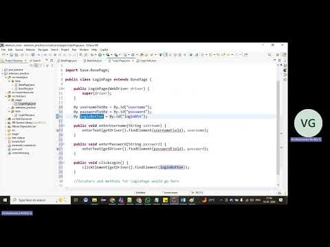 Encapsulation in Selenium Framework 🔐 Real-Time Java Example | Interview Ready