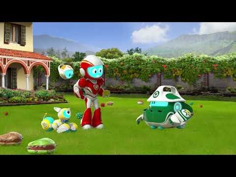 Roger's Chicken Chase | Space Ranger Roger | Cartoons for kids