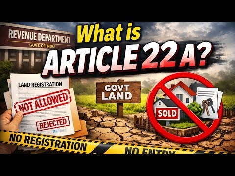 REVENUE DEPARTMENT ARTICLE 22A #geoscienceengineering #article22 #andhrapradesh #telangana #revenue