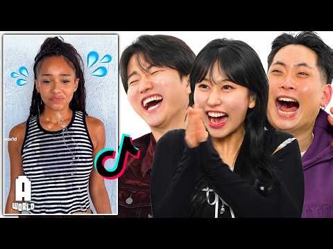 Koreans React to KATSEYE Craziest TikTok Core!